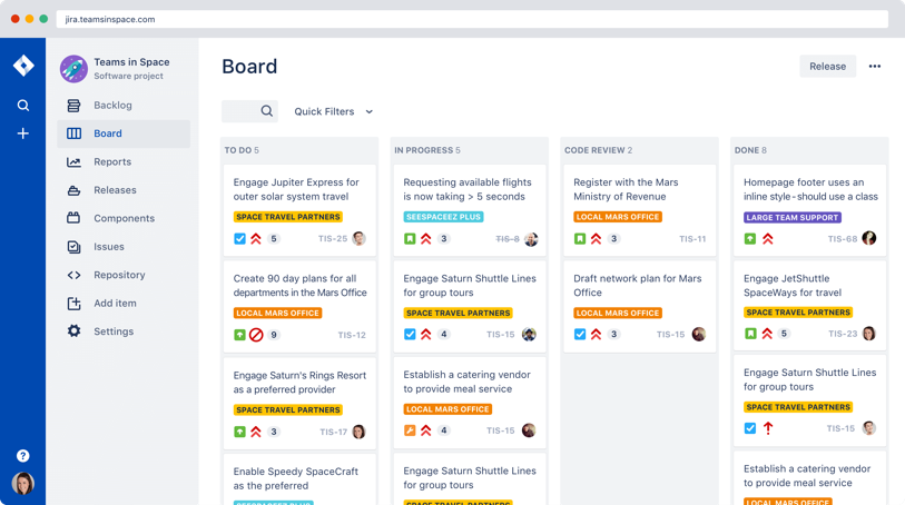 Board agile Jira